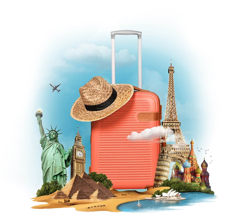 imagen de viajeros disfrutando una experiencia